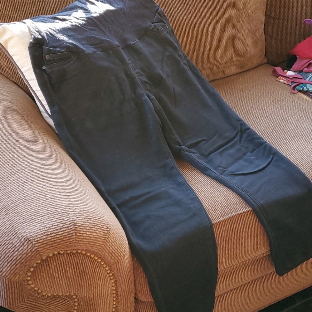 Black Maternity Jeans/Jeggings